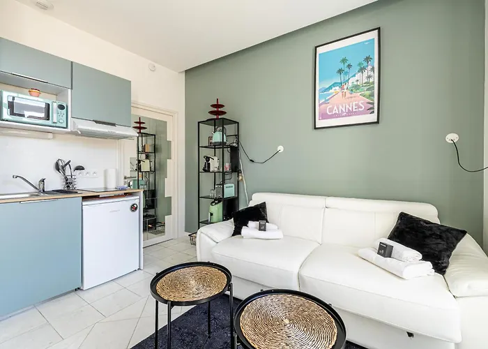 アパート Private - Small For Two At 5 Minutes From Croisette カンヌ